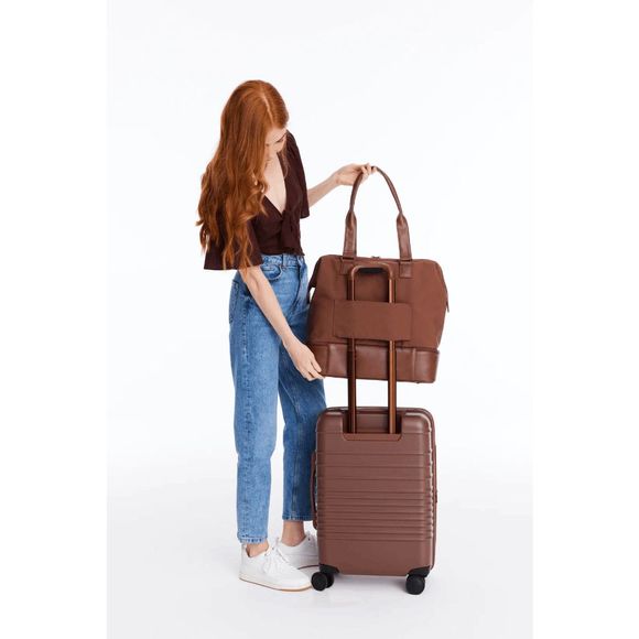 NWT Beis Mini Weekender in Maple Brown - Picture 5 of 6